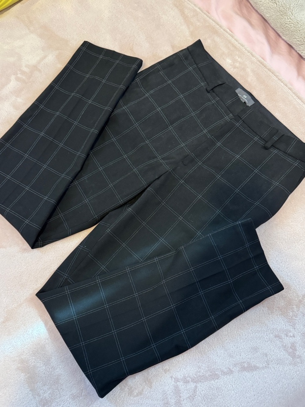 H&M Black Slim Fit Dress Pants